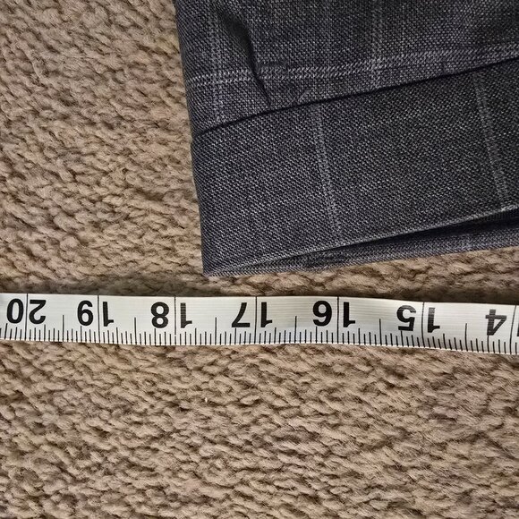 Joseph A. Bank 43R gray 100% wool suit and pants - Picture 12 of 12